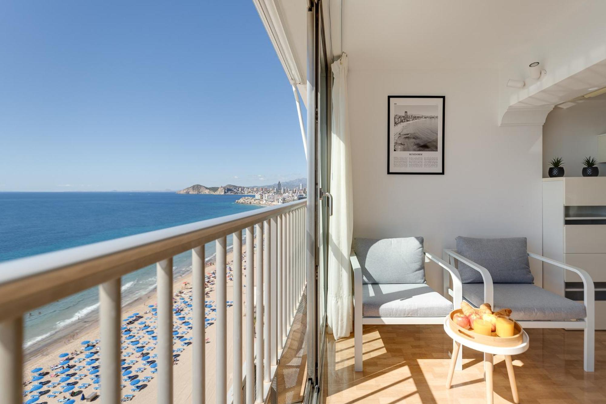 Frontline Panorama Penthouse Tormaraya Levante Benidorm Eksteriør bilde